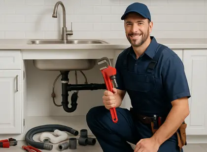 Plombier professionnel réalisant un débouchage à Uccle (1180)